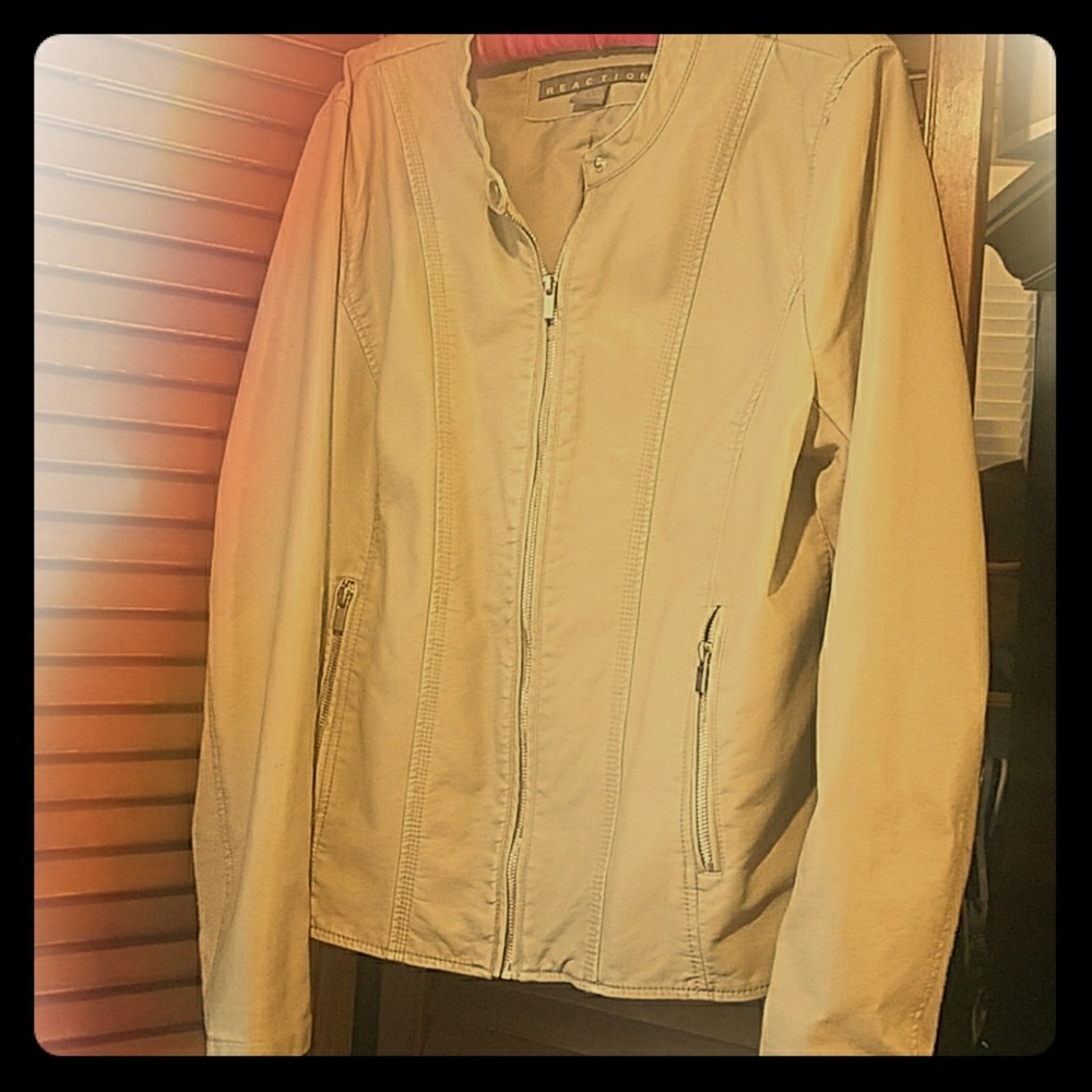 Kenneth Cole Reaction leather jacket